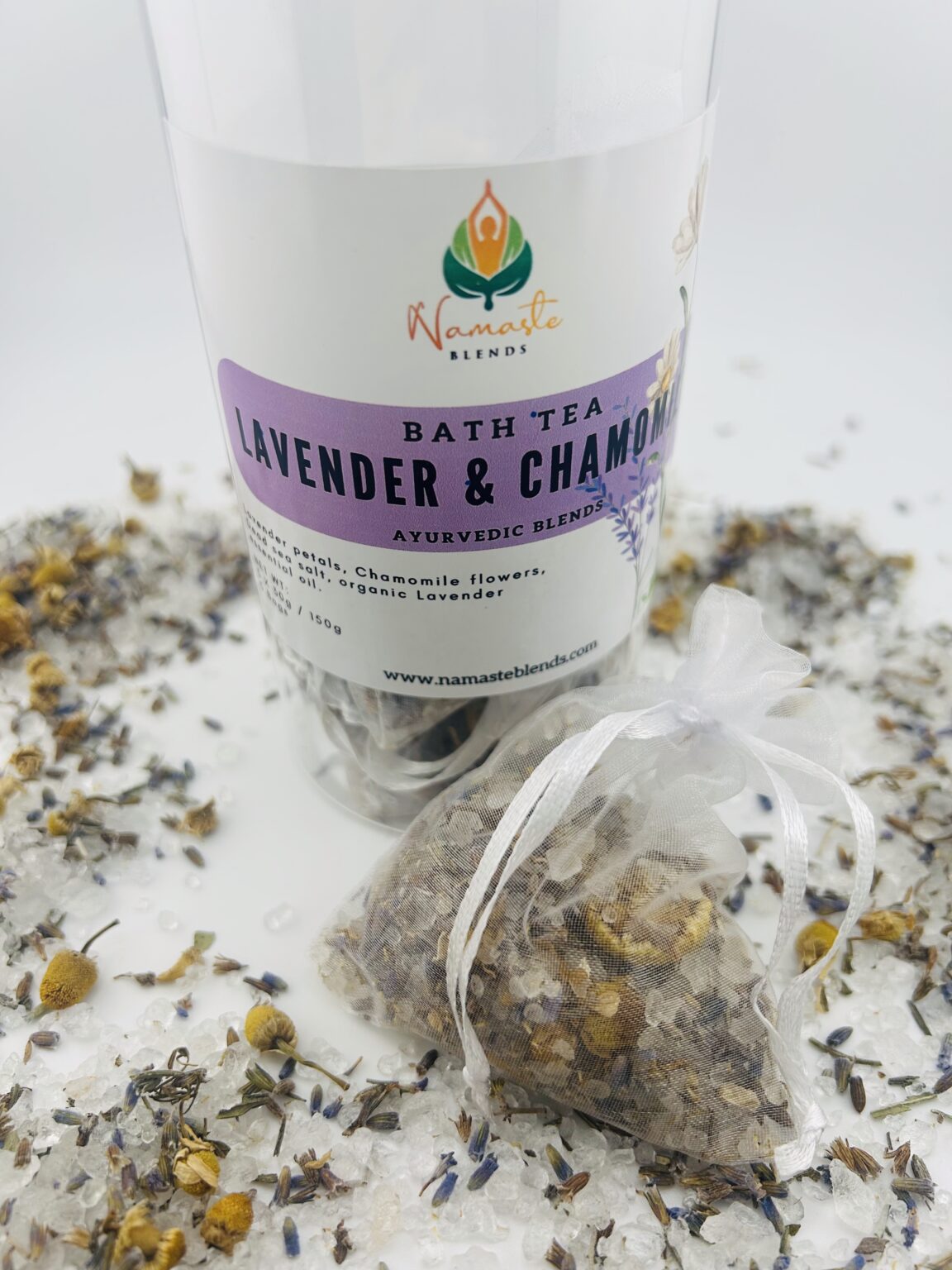 Organic Lavender & Spearmint Bath Sachet