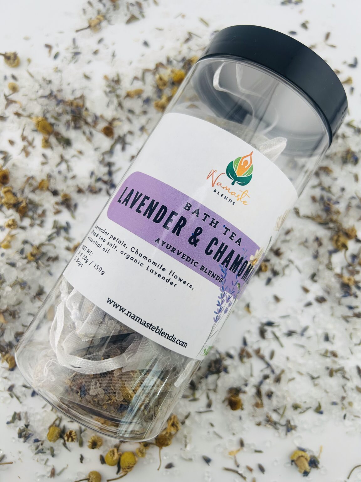 Organic Lavender & Spearmint Bath Sachet