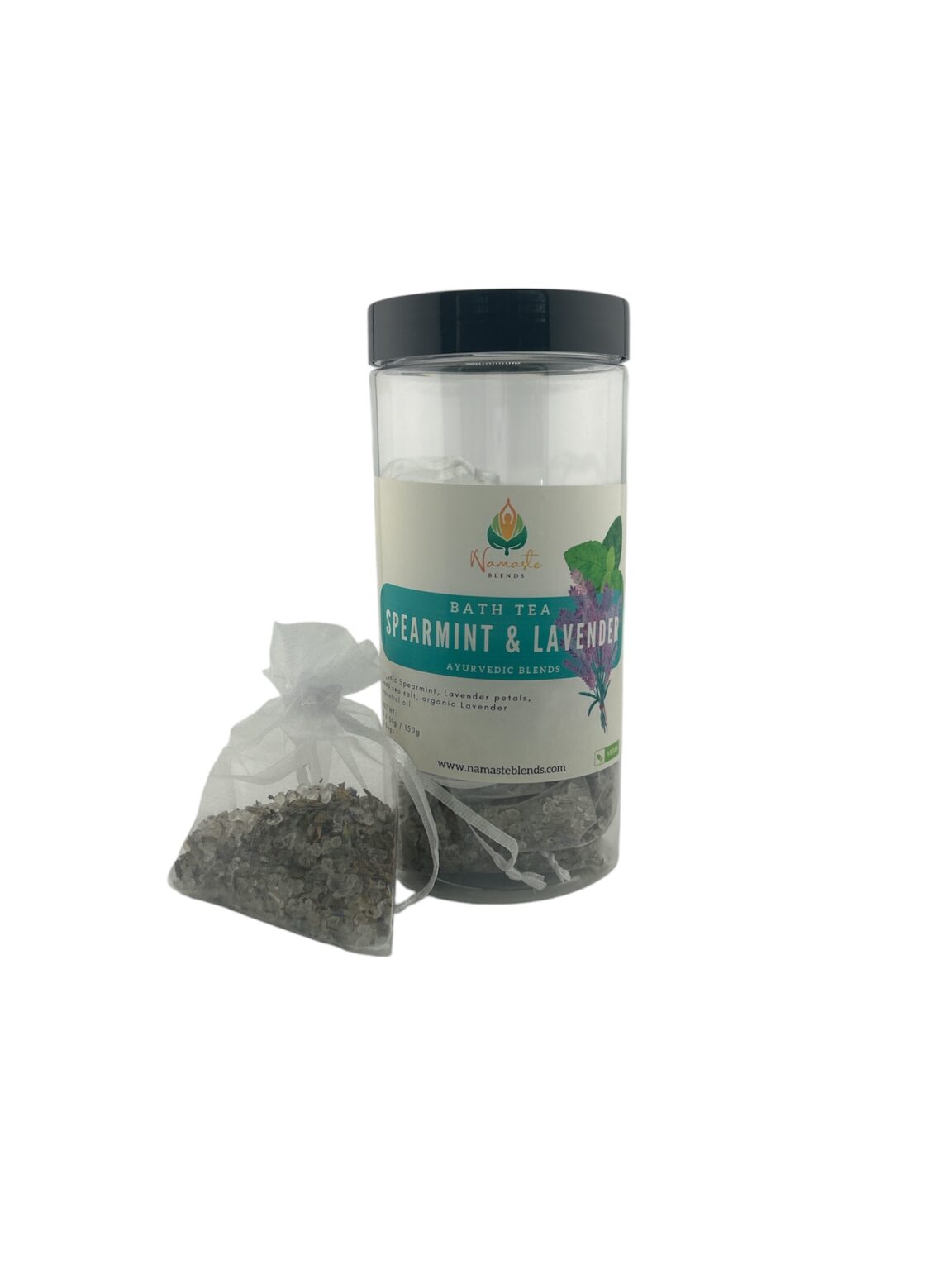 Organic Lavender & Spearmint Bath Sachet