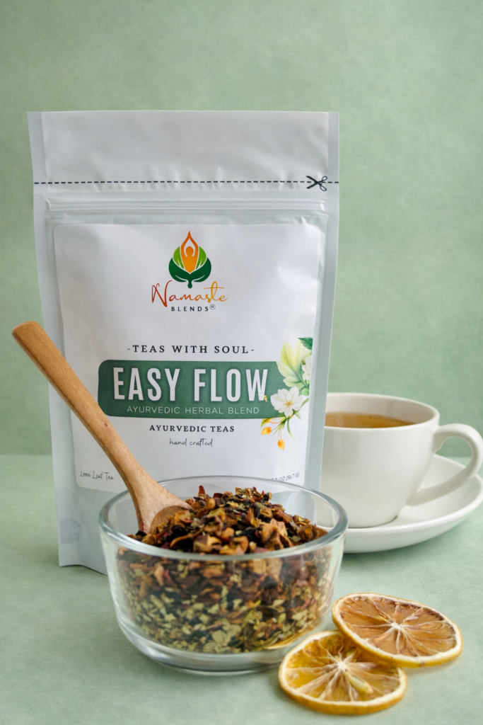 Easy Flow Herbal Tea, Caffeine Free Tea, Gentle Balance Tea, Herbal Wellness Blend, Daily Ritual Tea, Self Care Tea, Tea Gift