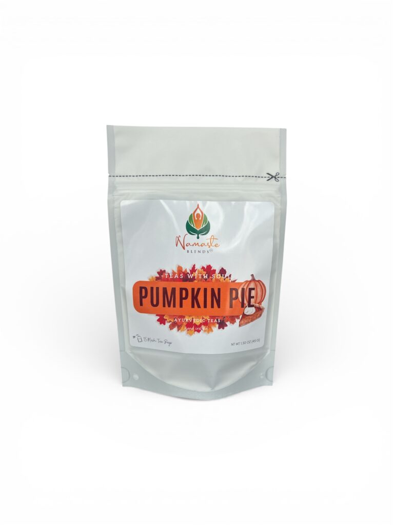 pumpkin pie herbal tea displayed in a minimalist setting with a white mug and warm neutral tones, caffeine free herbal tea with visible spices and pumpkin pieces, cozy spiced tea blend designed for daily wellness rituals and mindful living, fall tea aesthetic, herbal tea for comfort and warmth, wellness tea gift idea, tea presentation for self care and cozy lifestyle CAPTION Cozy, in every cup. SHORT DESCRIPTOR Daily support for comfort, warmth & cozy balance DESCRIPTION (SEO + conversión, tono premium) Pumpkin Pie is a caffeine free herbal tea inspired by warm, spiced flavors and simple, comforting rituals. This cozy blend combines fruits, spices, and pumpkin pieces to create a smooth, aromatic experience with a naturally sweet finish. Perfect for slow mornings, relaxed evenings, or anytime you want a sense of warmth and ease, it brings comfort into your daily routine—without effort. Crafted for those who enjoy familiar flavors and mindful moments, Pumpkin Pie turns every cup into a cozy ritual. ⸻ Key Benefits • Supports warmth and daily comfort • Encourages cozy, mindful rituals • Smooth, spiced and naturally sweet profile • Grounding and comforting experience • Supports overall wellness ⸻ CLOSING LINE Warmth you can feel. Si quieres, puedo ahora alinear todos tus productos en colecciones (Cozy, Calm, Digestive, Reset) para subir ventas 🔥